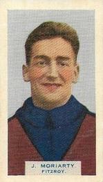 1933 Godfrey Phillips Victorian Footballers (A Series of 75) #29 Jack Moriarty Front